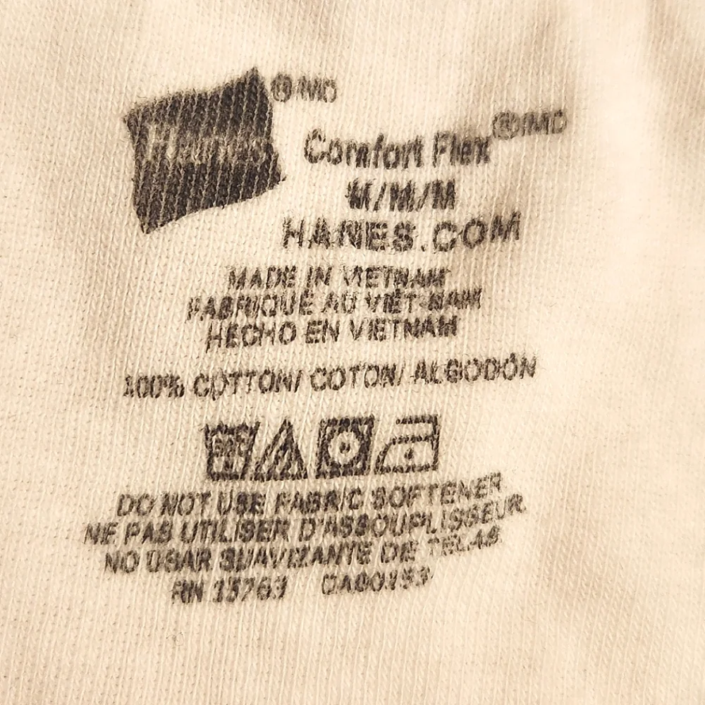 Men's White Hanes Briefs